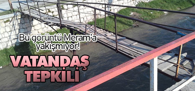 Bu görüntü Meram'a yakışmıyor