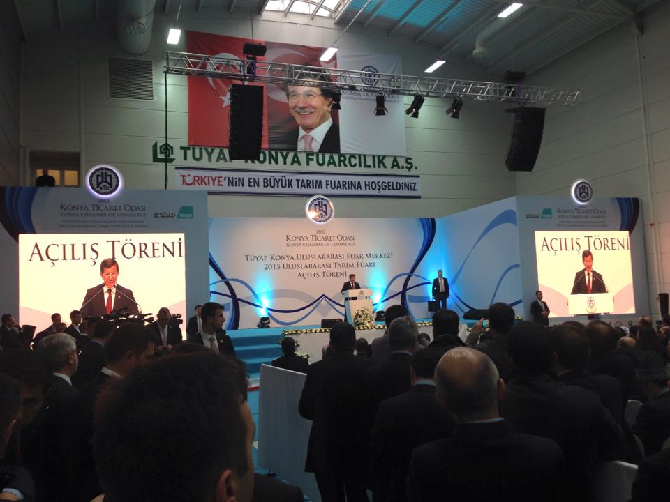 Başbakan Konya'da Tarım Fuarı açılışında konuştu
