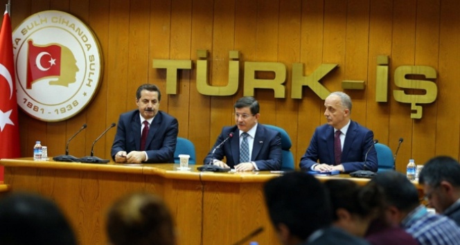 Davutoğlu'ndan taşeron işçilere müjde!