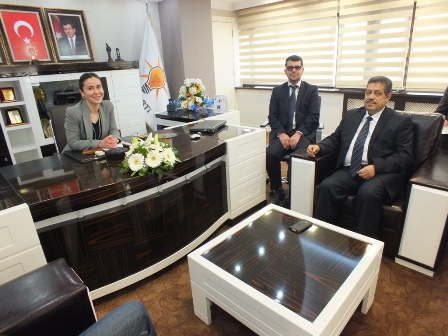Fas’tan  İl Teşkilatı’na ziyaret…