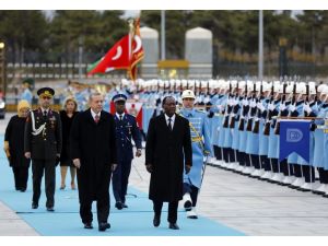 Fildişi Sahili Cumhuriyeti Cumhurbaşkanı Vattara Ankara'da