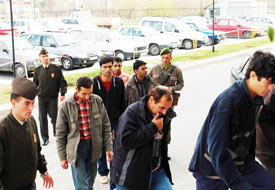 Ereğli'de 13 mülteci yakalandı