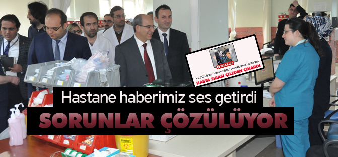 Sorunlar Hızla Çözülüyor…