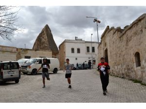 Kapadokya'da oryantiring yarışları