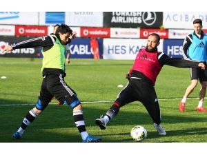 Beşiktaş'ta İstanbul Başakşehir maçı hazırlıkları