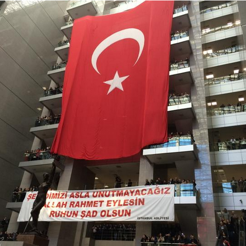 Şehit Savcının Cenazesi Adliyede