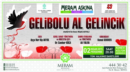 Gelibolu al gelincik” Konya’da