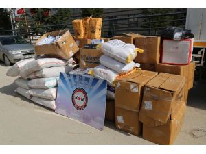 Kargo aracında kaçak sigara ve tütün ele geçirildi