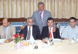 Kaymakam'a veda yemeği