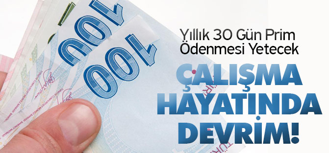Yıllık 30 Gün Prim Ödenmesi Sağlık Hizmetleri İçin Yetecek