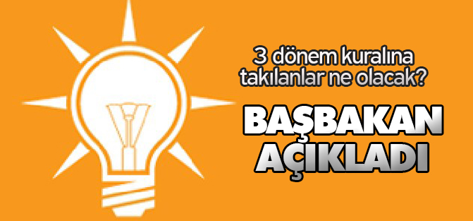 Davutoğlu'ndan flaş 3 dönem kuralı açıklaması