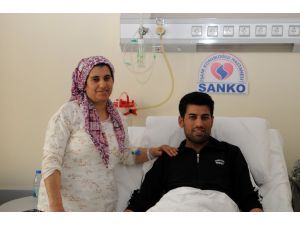 Oğluna ikinci kez hayat verdi