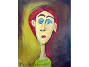 Otizmli ressamdan otizmliler yararına sergi