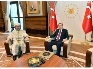 Cumhurbaşkanı Erdoğan'ın kabulü