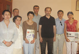 Kazakistanlı hocalar Konya'daydı