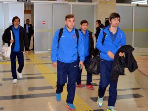 Trabzonspor kafilesi Konya'ya geldi
