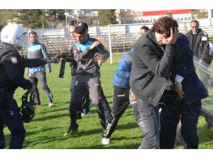 Siirt'teki amatör maçta kavga