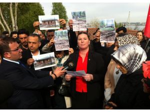 Avcılar'da "mescit yıkımı" protestosu