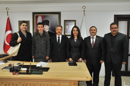 TÜBİTAK'tan Akkaya’ya ziyaret