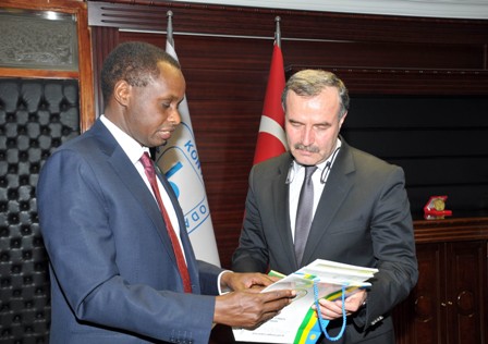 Ruanda Büyükelçisi KSO’yu ziyaret etti