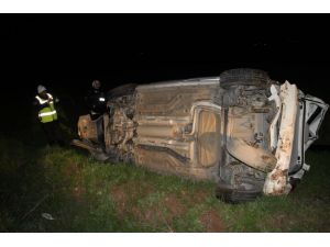 Elazığ'da otomobil devrildi: 1 ölü, 1 yaralı