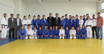 Ersöz’den judo milli takım kampına ziyaret