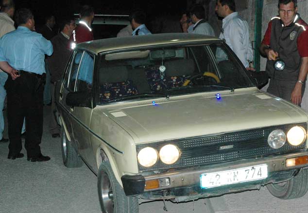 Çalınan otomobil 10 dakikada bulundu