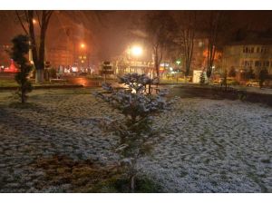 Kütahya'da kar yağışı