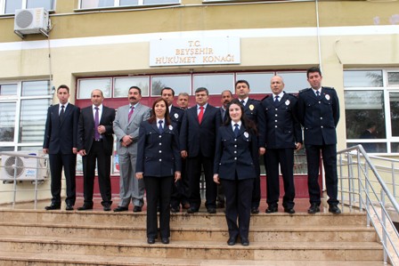 Beyşehir Emniyet Teşkilatı’ndan kaymakamlığa ziyaret