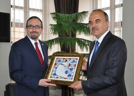 Büyükelçi Bass’dan Erol’a ziyaret