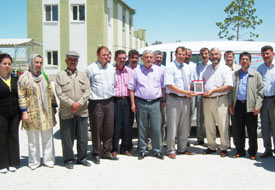 Karapınar SYDV'ye minibüs armağanı