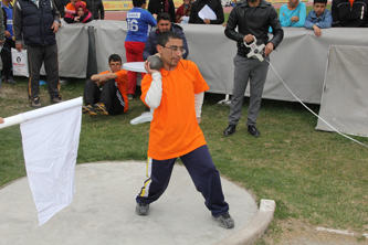 Atletizmde en özel yarış yapıldı