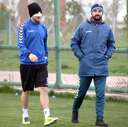 Ali Çamdalı antrenmanda