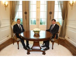 Başbakan Davutoğlu'nun kabulü