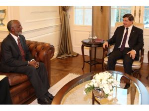 Başbakan Davutoğlu'nun kabulü