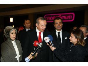 Cumhurbaşkanı Erdoğan, "Son Mektup"u izledi