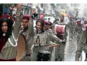 Ramallah'ta "Kutsal Cumartesi" Günü Kutlamaları