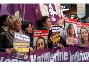 Kadın Cinayetlerini Durduracağız Platformu'ndan Eylem