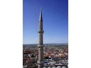 Selimiye Camisi, 16 Yıl Sonra "Mahyalandı"