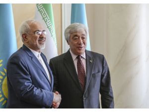 İran Dışişleri Bakanı Zarif Kazakistan'da
