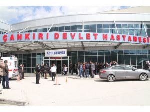 Çankırı'da Yurt İnşaatındaki Göçük