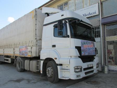 Suriye’ye 41. tır yola çıktı