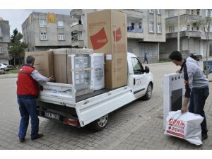 Kaymakamlıktan Gaziye Çeyiz Yardımı