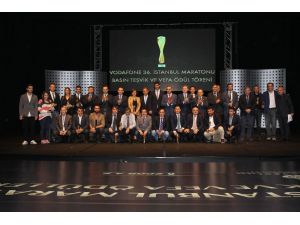 36. Vodafone İstanbul Maratonu Basın Teşvik Ve Vefa Ödülleri