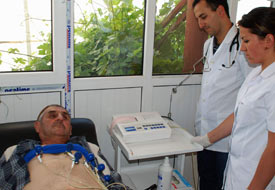 Saraçoğlu'nda sağlık taraması