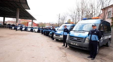 Meram zabıtaya 6 yeni hizmet aracı