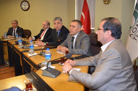 Arat ve vekil adayları KTB, KSO'yu ziyaret etti