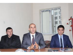 Ülkü Ocakları Genel Başkanı Kılavuz, Sarıkaya'yı Ziyaret Etti