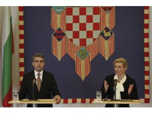 Bulgaristan Cumhurbaşkanı Plevneliev, Hırvatistan'da