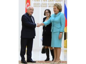 Tbmm Başkanı Çiçek Rusya'da